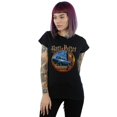 thumbnail image 2 of Harry Potter Womens Flying Car Cotton T-Shirt, 2 of 3