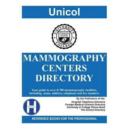 - Mammography Centers Directory, 2018 Edition