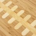 thumbnail image 6 of ACDANC 2026 New Football Shaped Bamboo Wood Cutting Board and Charcuterie Board,Great Gift for Football Fans for Game Day,Parties,Tailgating,Barbecues,Football-Themed Events, 6 of 8