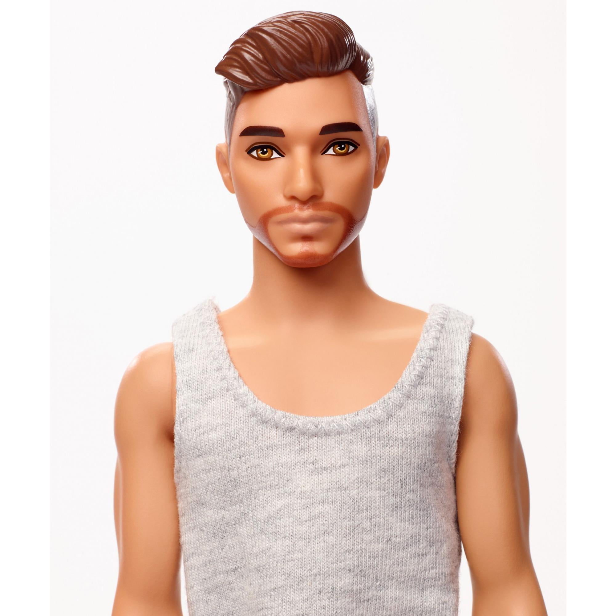 shaving ken barbie