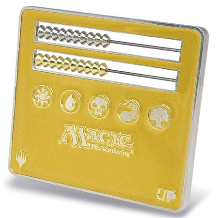 Life Counter: MtG: Gold Abacus Official Magic: The Gathering Large Counter (Gold) Ultra Pro (Best 1 1 Counter Cards Mtg)