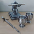 thumbnail image 4 of Porte-stylo Exécutif Knight Porte-Stylo Soldat Armure Héros Porte-Stylo Papeterie Porte-Stylo, 4 of 7