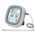 BBQ Digital Grill Meat Roast Thermometer Timer LED Touch Display 5