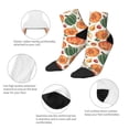 thumbnail image 5 of Pofeuu Autumn Pumpkins Print 30cm Socks, Adult Running Hiking Socks for Youth and Adult, 5 of 7