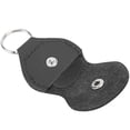 thumbnail image 3 of Guitar Pick Holder, Guitar Pick Bag Soft PU Leather  For Plectrum Storage Black, 3 of 8