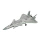thumbnail image 2 of Kit de construcción de modelo de avión a escala 1:72, colección de cazas J-20 de 5.ª generación, ensamblaje DIY, modelo de avión de decoración de mesa, 2 of 8