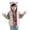R807 Pink, variant on Ruiwill Girls Coat Reversible Vest With Hood Color Changing Winter Warm Sleeveless Jacket For Outdoor Activities Crew Neck Print Girl Outerwear Green Size 2-3 Years
