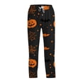 thumbnail image 7 of Satingcolo Mens Pajama Pants Soft Lightweight Men's Pajama Bottoms Sleep Lounge Pants For Men With Halloween Printed, 7 of 7