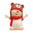 thumbnail image 2 of Nowman Figurine Christmas Snowman Resin Crafts Home And Desktop Decoration Holiday Ornaments, 2 of 6