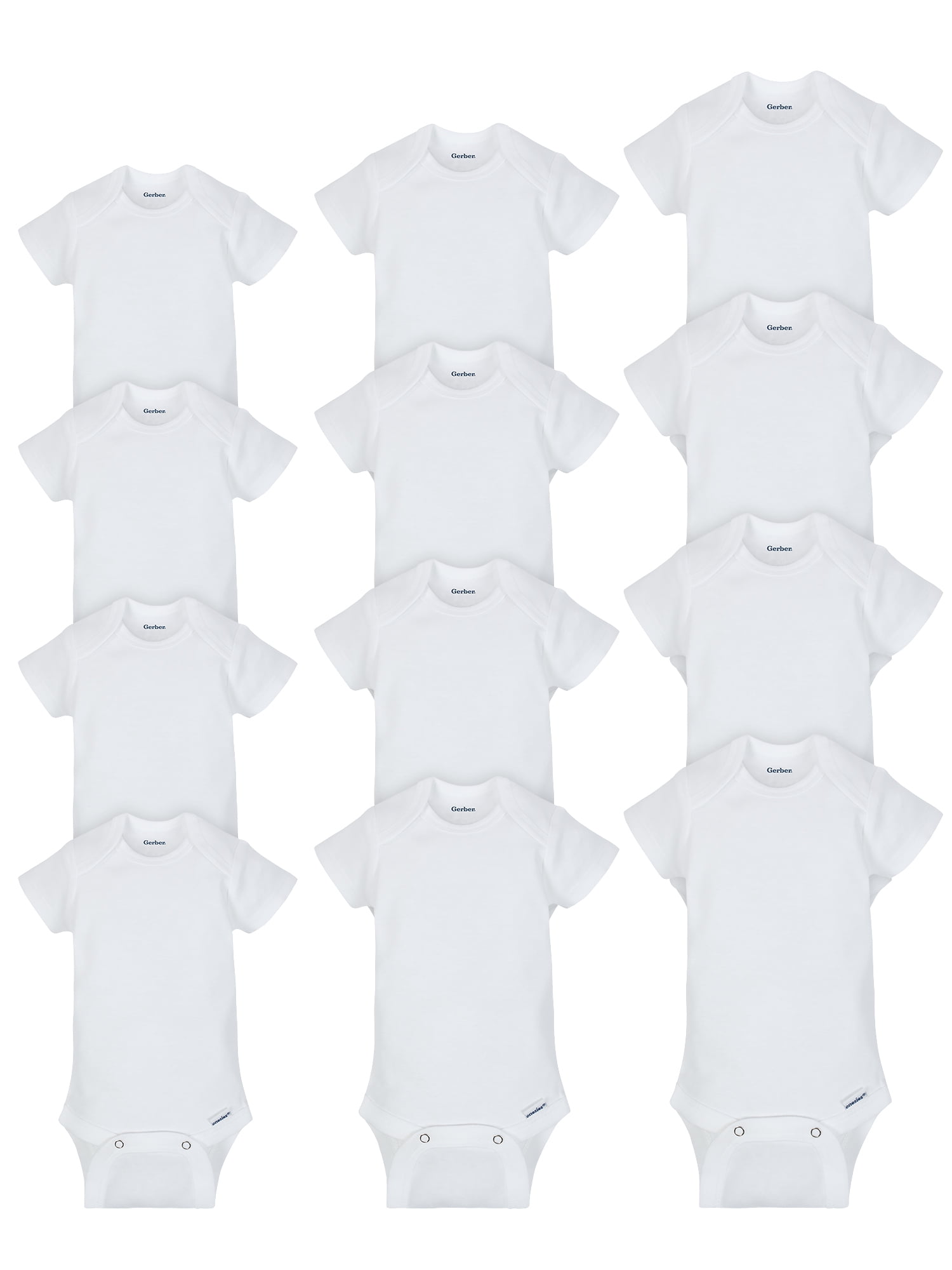 white onesies walmart