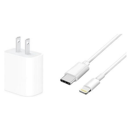 4XEM 20w iPhone 12 Usb-c Power Adapt And 3ft Usb-c 8pin Lightning Cable