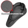 thumbnail image 4 of Mountain Bike Comfort Soft Gel Pad Cushion Saddle Seat Cover Bicycle Cycle Bike accessories Red, 4 of 6