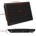 thumbnail image 4 of TV Monitor, 14" 1080P HD Digital TV, Mini  Video Player, Bedroom For Home Car Living Room, 4 of 8