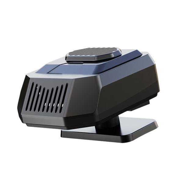 A 12V Car Heater Portable Defroster Defogger Hot Fan Heating For Vehicle Truck Van Suv Compact Fast Heating Dual Speed Settings Winter Use