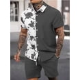thumbnail image 2 of Conjunto De Camisa De Manga Corta Estampada Para Hombre, 2 of 8