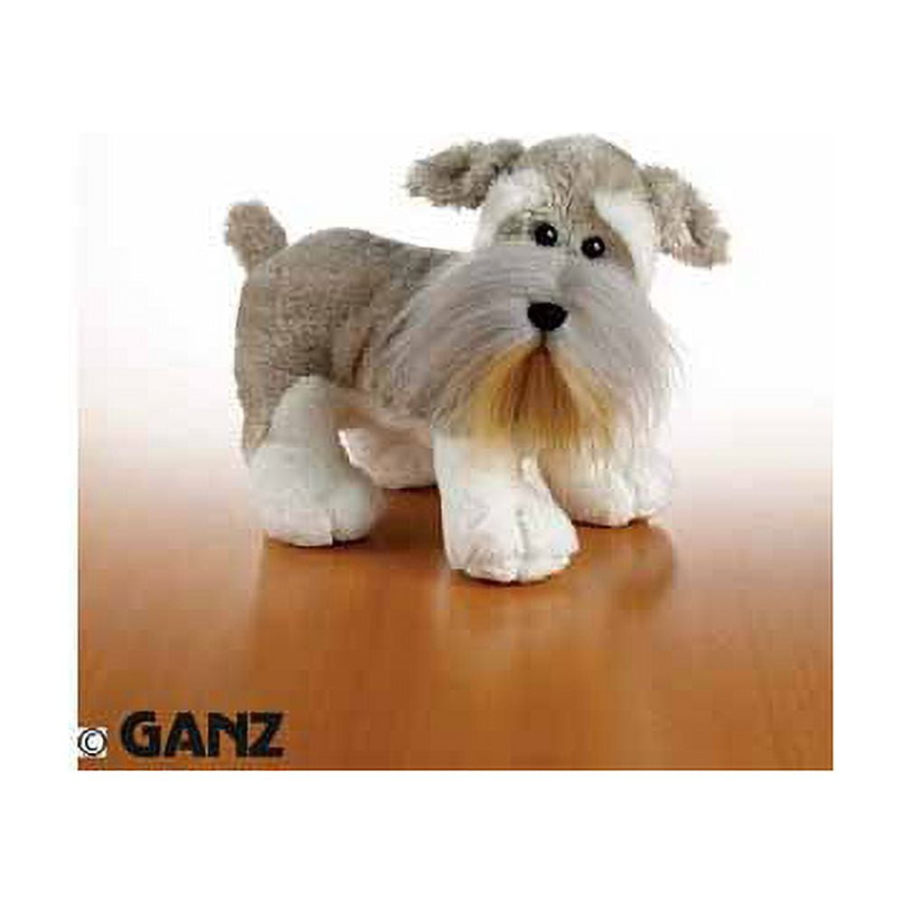 Webkinz - SCHNAUZER White and Grey Dog 8.5