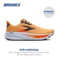 thumbnail image 2 of Zapatillas de Running Brooks Ghost 17 para Hombre Naranja Intenso Talle 11.5, 2 of 6