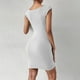 thumbnail image 3 of WILLBEST Vestidos Floreados Para Mujer Vestido Midi De Satén De Verano Para Mujer, Manga Corta, Cintura Con Cómodo Y Transpirable., Elegante, Corte A, Fluido, 3 of 3
