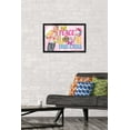 thumbnail image 2 of Jojo Siwa - Peace Love Unicorns Wall Poster, 14.725" x 22.375" Framed, 2 of 6