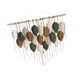 thumbnail image 5 of Tapiz de macramé para colgar en la pared, decoración de pared, tapiz de hojas, adorno nórdico, idea de regalo con borlas 21 hojas, 5 of 9