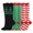 Black Green Red, variant on 3 Pairs Christmas Compression Socks for Women & Men Circulation 15-20 mmHg - Better Blood Flow, Swelling , Best Support for Medical, Running, Nursing,Christmas Gifts for Nurses Travel Pregnancy