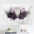 thumbnail image 1 of Sayings Tapestry, If You Can Dream It You Can Do It Reach Your Goals Step by Step Typography, Fabric Wall Hanging Decor for Bedroom Living Room Dorm, 2 Sizes, White and Vermilion, by Ambesonne, 1 of 1