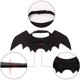 thumbnail image 3 of Disfraz de gato para mascotas Alas de murciélago de Halloween Disfraces para mascotas Ropa para mascotas para perros y gatos pequeños, Collar Cosplay Disfraz de murciélago Sailing  Electrónica, 3 of 4