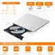 thumbnail image 3 of Unidad de CD DVD externa LightScribe CD/DVD +/-RW Grabadora Reproductor Escritor Lector de disco óptico Unidad de CD DVD portátil para computadora portátil Mac MacBook PC Windows 11 10 Sistema operati, 3 of 5