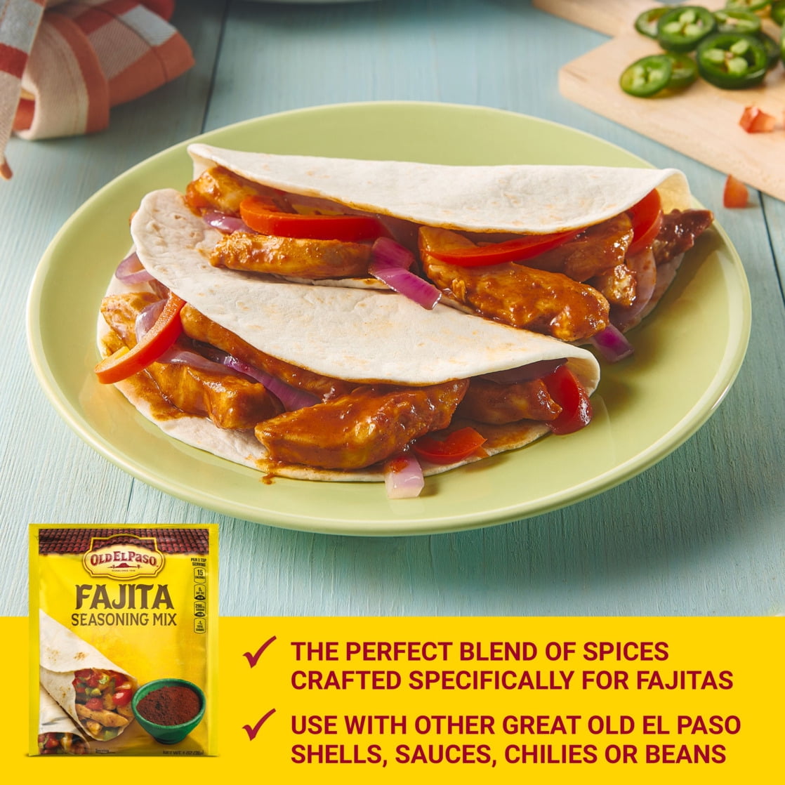 Taco Seasoning Old El Paso Fajita Mix Directions Old El Paso