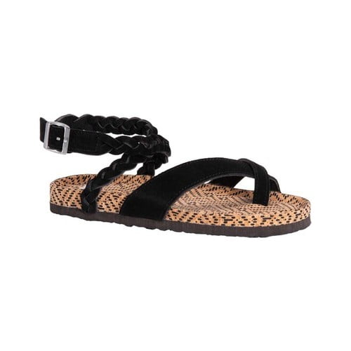 muk luk braided sandals