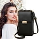 thumbnail image 2 of Bolsos de moda para mujer, mini bolsos cruzados de cuero para teléfono móvil, bolso de hombro, cartera con ranuras para tarjetas de crédito., 2 of 4