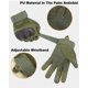 thumbnail image 5 of Xiao Hua Guantes militares tácticos de goma con nudillos duros para exteriores, para pantalla táctil, transpirables, resistentes al desgaste, con protección para las articulaciones de PP (negro, L), 5 of 5