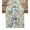 Green Khaki, variant on Blue Green Botanical Burlap-Cotton Table Runner 90 Inches Long,Farmhouse Leaf Watercolor Rustic Farmhouse Table Runners,Outdoor Dining Tablecloths Decor for Baby Shower Party Wedding 13x90