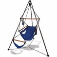 thumbnail image 2 of Hammaka Portable Outdoor Camping Tripod Stand With Hanging Air Chair Combo, 2 of 6