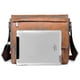 thumbnail image 4 of Weixier D246 Men#39;s Travel Messenger Office Crossbody Bag Tablet Briefcase Computer College Satchel Bag - Light Brown, 4 of 4