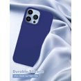 thumbnail image 6 of for iPhone 13 Pro Max Case, [Compatible with MagSafe] [Anti-Scratch Microfiber Lining] Silicone Shockproof Protective Phone Case Slim Thin Cover iPhone 13 Pro Max 6.7 inch, Blue, 6 of 8