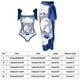 thumbnail image 1 of Traje De Baño Damas 2 piezas de traje de playa para mujer con cordones y vestido para deportes acuáticos (XXL azul blanco) Ndcxsfigh Para Estrenar, 1 of 8