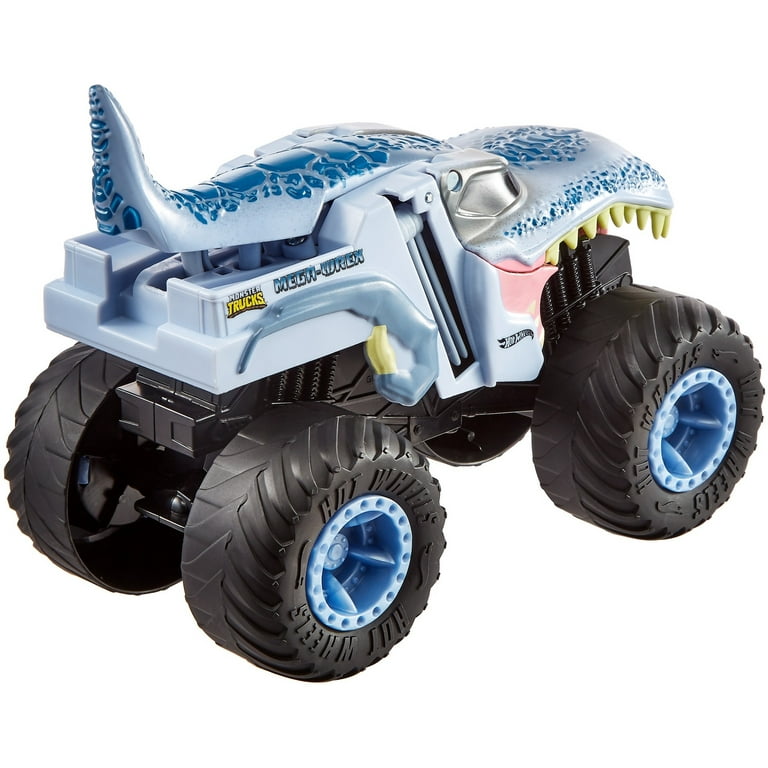 Hot Wheels Bone Shaker Monster Truck Double Troubles 1:24 Scale  Transforming Trucks Ages 3 to 5