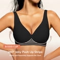 thumbnail image 2 of Jelly Bra for Women–Wireless Seamless Bra with W-Shape Jelly Strip & Water-Drop Cup, Anti-Sag Lift Support,Breathable Comfort Everyday, 2 of 7