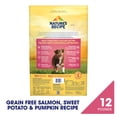 thumbnail image 3 of Nature's Recipe Grain Free Salmon, Sweet Potato & Pumpkin Dry Dog Food, 12 lb Bag, 3 of 11