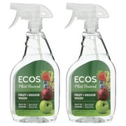 Earth Friendly Products, Non-Toxic Fruit & Veggie Wash, 22 Fl Oz, Pack of 2