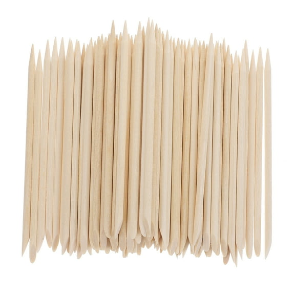 Gong 300pcs Wooden Nail cleaning Sticks Cuticle Remover Sticks Nail Art Supplies