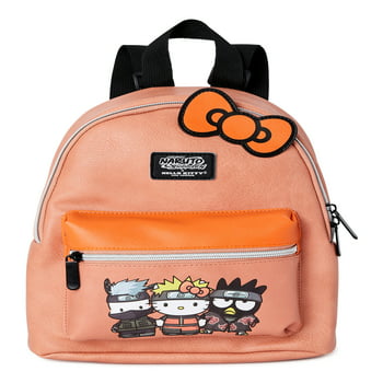 Sanrio Hello Kitty x Naruto Shippuden Women’s Mini Backpack Orange