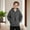Dark Gray, variant on RTKFRFLM Kids Solid Color Zip-up Hoodie Casual Hooded Cardigan Jacket for Boys and Girls Grey 13-14Years