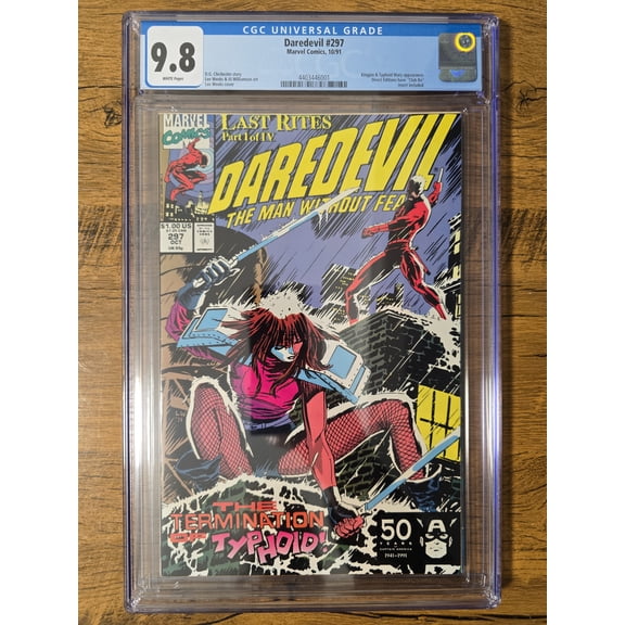 Daredevil #297 - CGC 9.8 Comic Book