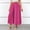 Hot Pink, variant on Endives Plus Size Women's Wide Leg Pants Loose Comfortable Spring Summer Baggy Pant Crop Pant Vacation Outfits Outdoors XL-5XL