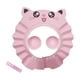 thumbnail image 4 of Gorro de baño para ducha, lavable, suave, protector de ojos y oídos, visera de baño ajustable para niños y niñas, unisex. gato, 4 of 8