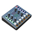thumbnail image 1 of M8 Sound Card Live Broadcast Audio Interface Podcasting Device Caster with Premium Mic Preamplifier Sound Card, 1 of 5