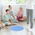 thumbnail image 1 of STRANDCHIC Jump Rope Silent Mat: Tpe Sky-Blue Round Training Workout Pad For Home Use 1Set, 1 of 6