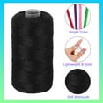 thumbnail image 4 of Uxcell Nylon String Cord 1.5mm x 218 Yards Rope Braided Thread Beading Cord for Jewelry Making Supplies Black, 4 of 7